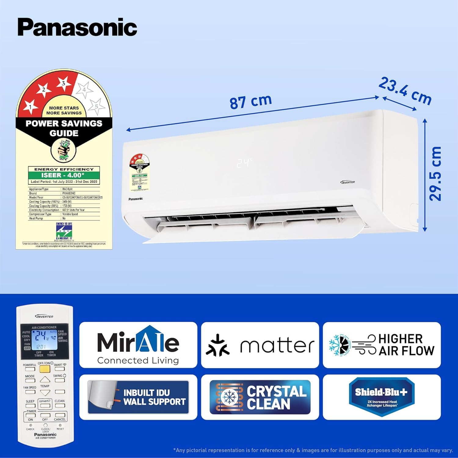 Review Panasonic 1.0 Ton 3 Star Premium Wi-Fi Inverter Smart Split