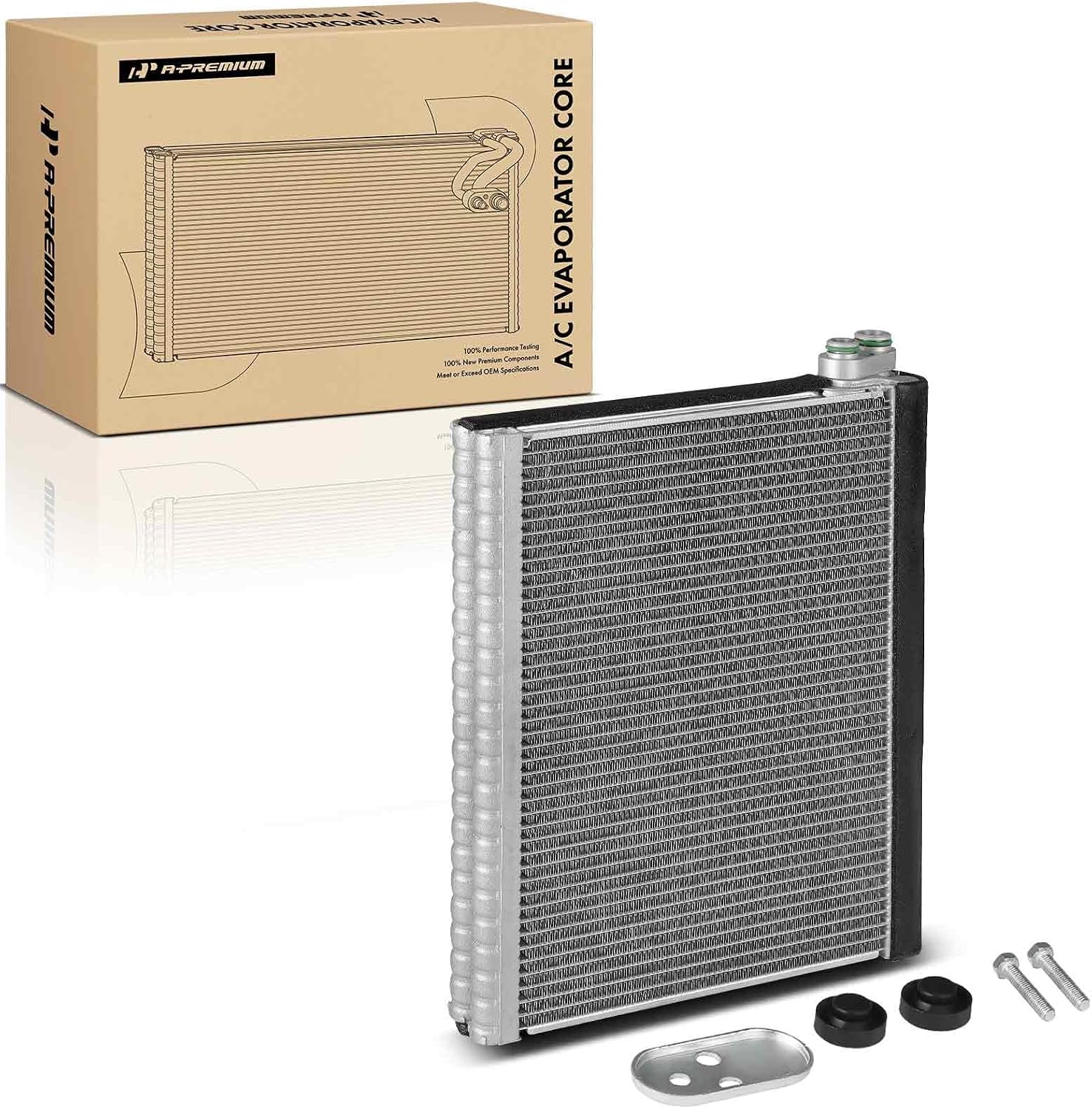 A-Premium Front AC Evaporator Core Compatible with Lexus GS F/IS300/RC300/GS200t/IS200t/RC200t/GS350/GS450h/IS F/RC F/RC350/IS250/IS350/LS460/GS300/GS350/GS430/GS460/LS600h & Jaguar XF/XJ/XFR/XJR
