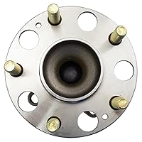 Vista 432 de TRQ Juego de 2 rodamientos de rueda trasera y conjunto de cubo con sensor ABS compatible con Ford Transit Connect 2014-2018