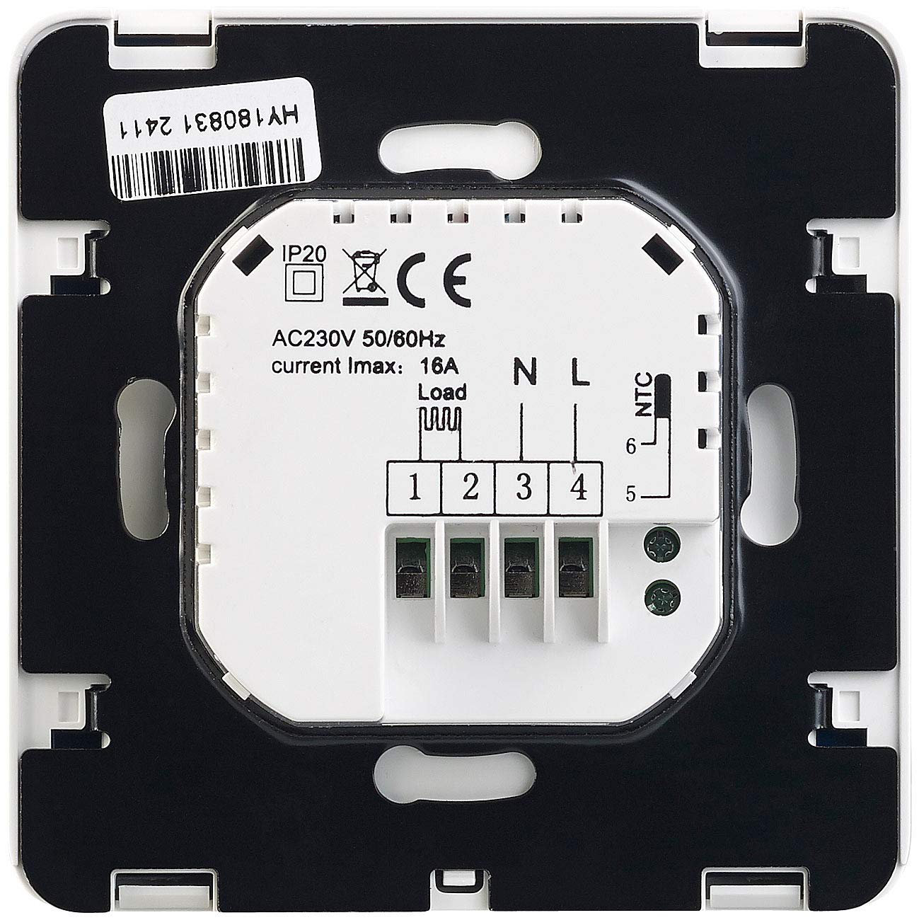 revolt Digital-Thermostat WLAN: 2er-Set WLAN-Thermostate für Fußbodenheizungen, für Siri, Alexa & GA (Heizung Raumthermostat, Steuerungen Fußbodenheizung, Handy)