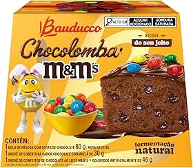 Mini Chocolomba M&M's Bauducco 80g