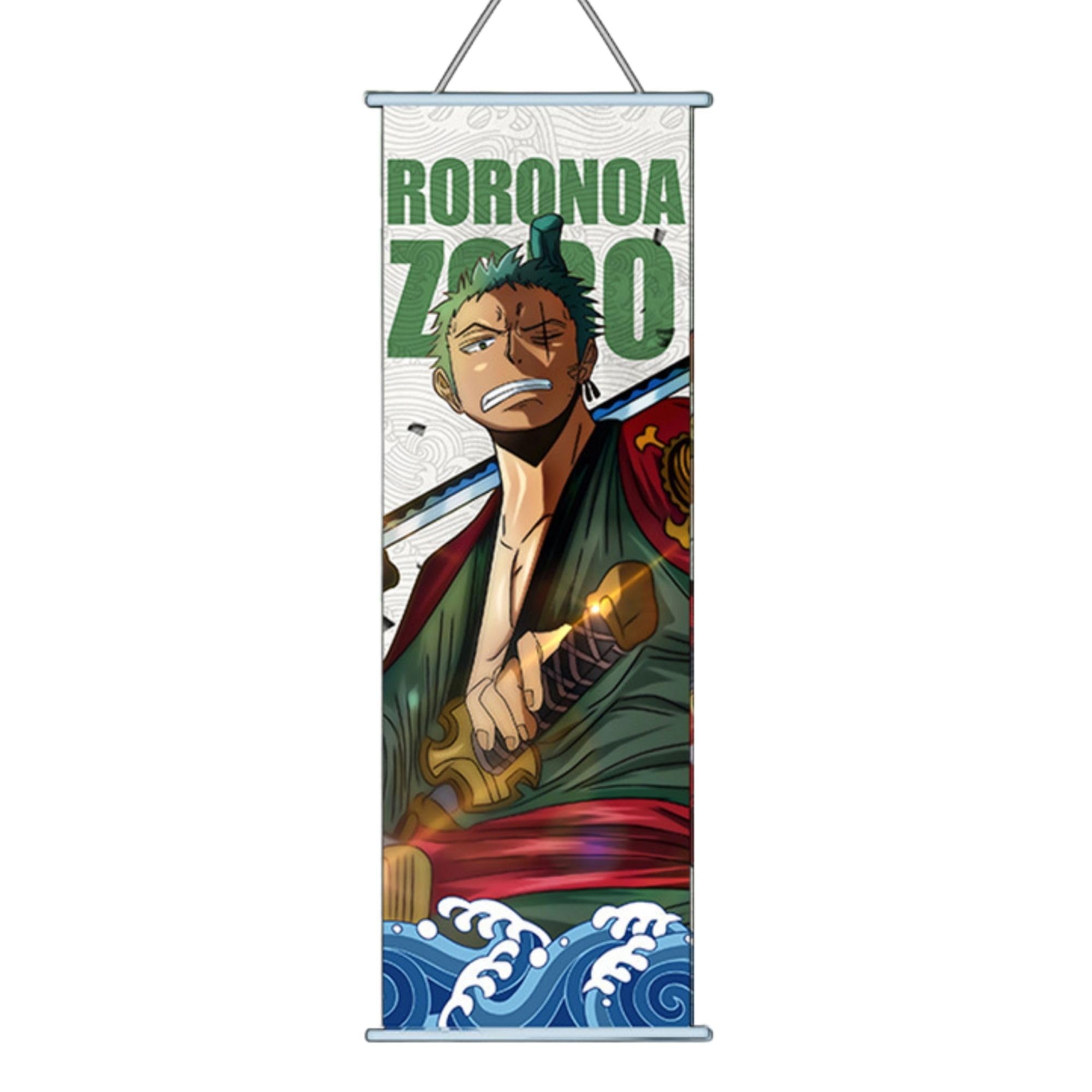 Amazon.com: One Strawhat Crew Piece Zoro Anime Wall Scroll Poster