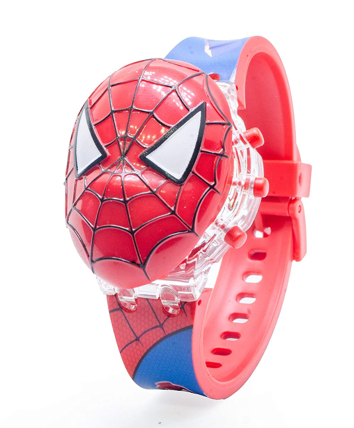 MY PARTY SUPPLIERS Silicone Watch for Boys on The Team of Cartoon Kids Light Glowing Watch with Light Music and Face Cover Multicolor Led Digital Light Kid Watch/Light Watch for Children - Image 2 thumbnail