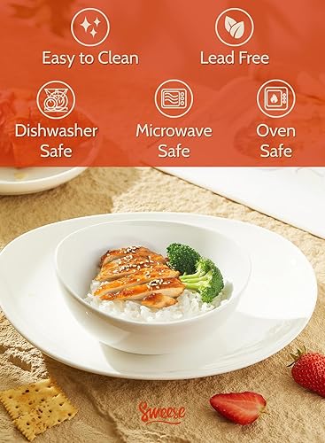 Miniatura 3 de Sweese - Tazones de porcelana juego de 6