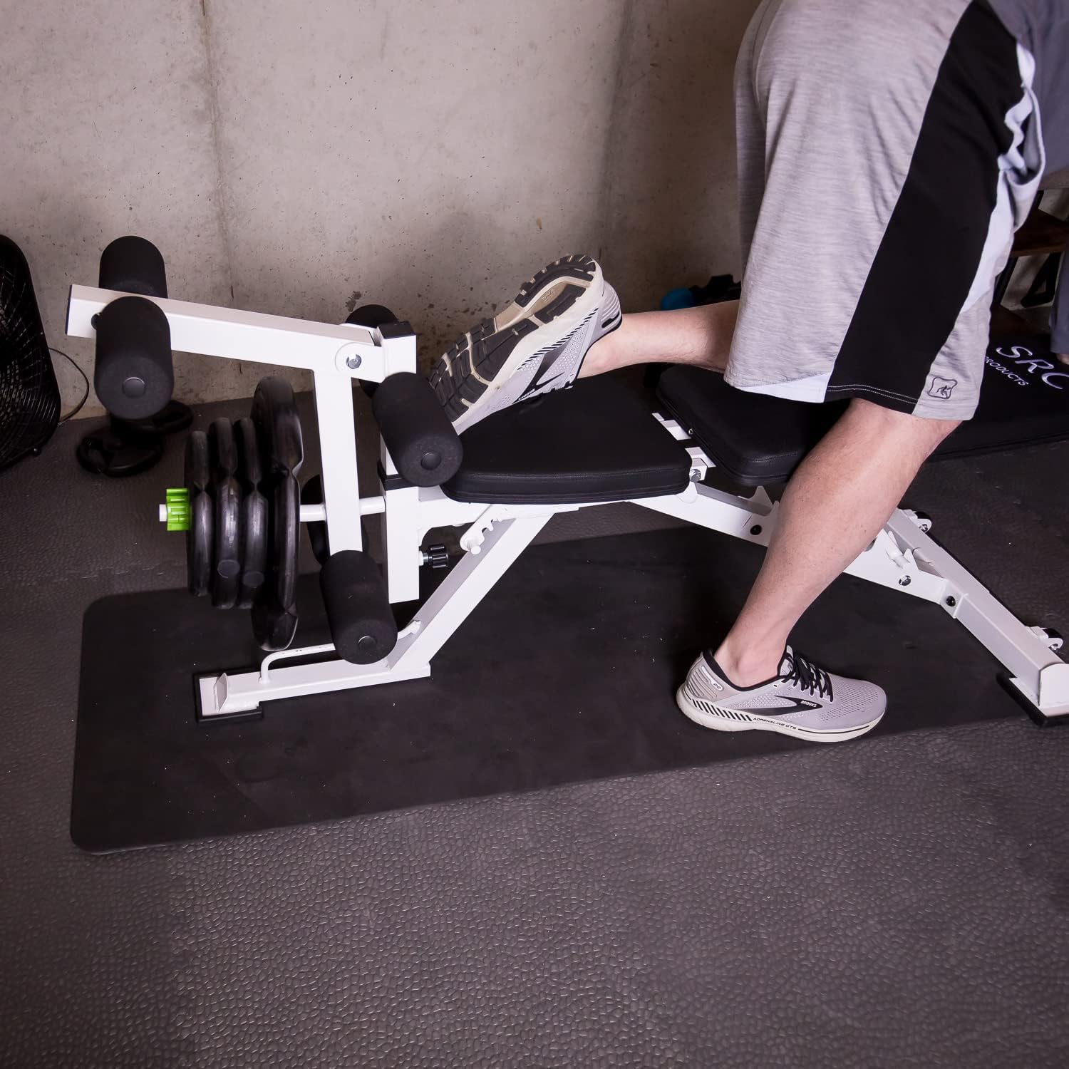 Banco Plano Banco Para Hacer Piernas Máquina De Extensión De