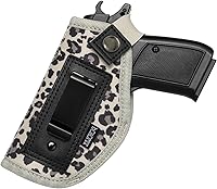 Vista 12 de Funda para pistola para mujer, funda de transporte oculta para pistolas universal IWB para Glock 19 26 43 Springfie XD LC9 y pistolas similares