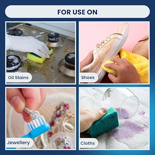 Miniatura 6 de Professor Amos Shock It Clean - Limpiador multiusos concentrado de doble fuerza, para alfombras, joyas, tapicería, cuero, quitamanchas y limpiador