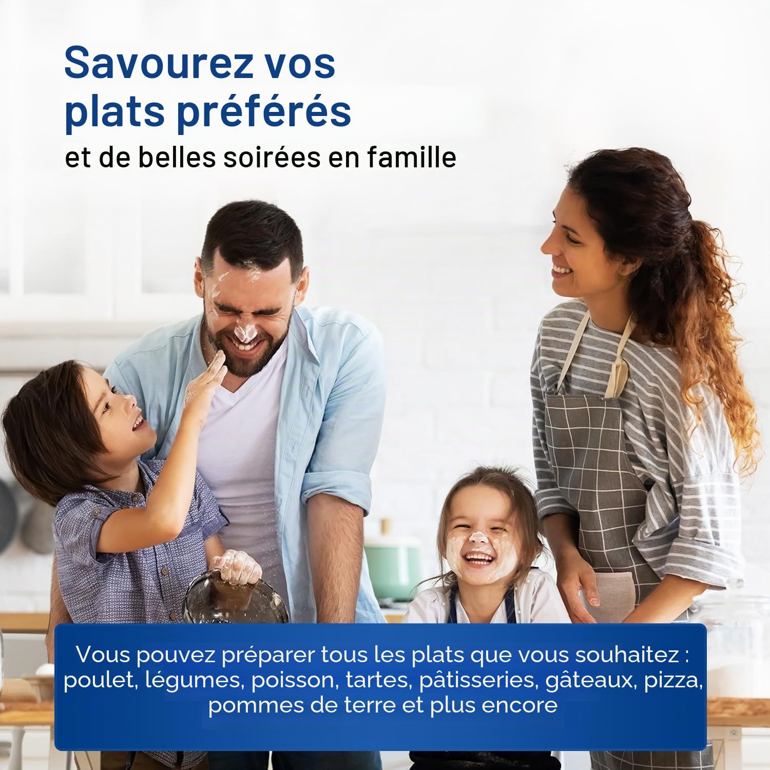 VIOKS Plaque de cuisson 45 x 37 cm de rechange pour Whirlpool 481010657928 – Poêle à graisse profonde, plaque de cuisson en émail antiadhésif – Accessoires de four