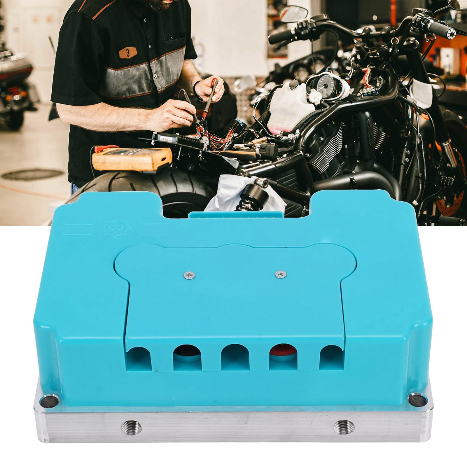 72V 680A Bezszczotkowy Sterownik Silnika Elektryczny Regulator Prędkości Motocykla BLDC prędkość Silnika do Skutera Elektrycznego z Chłodzeniem Wodnym ABS Czujnik Halla 100