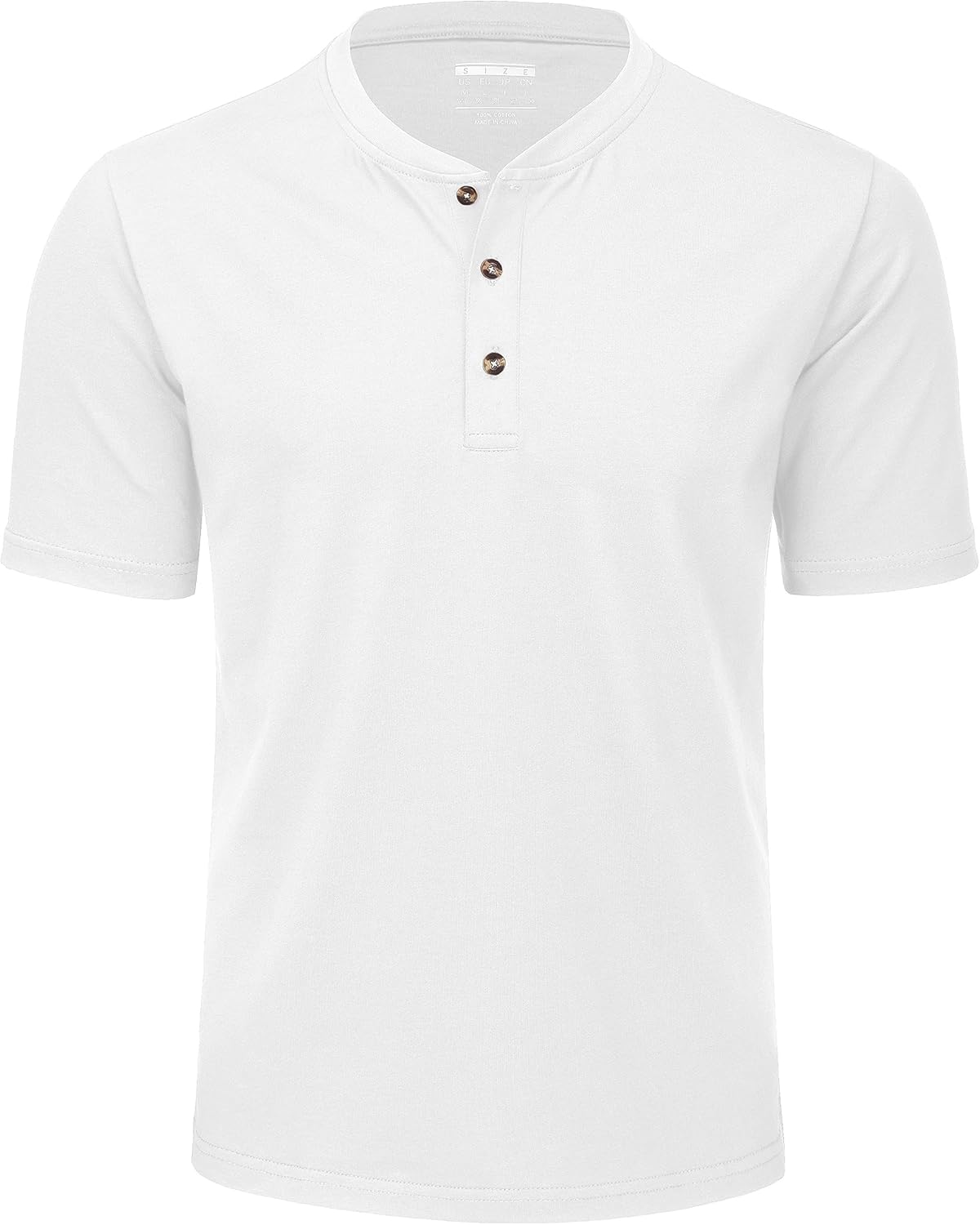 MAGCOMSEN Men's Henley Short Sleeve Shirt Moisture Wicking Lightweight Cotton T-Shirts Casual Summer Basic Tee Shirt - Image 7