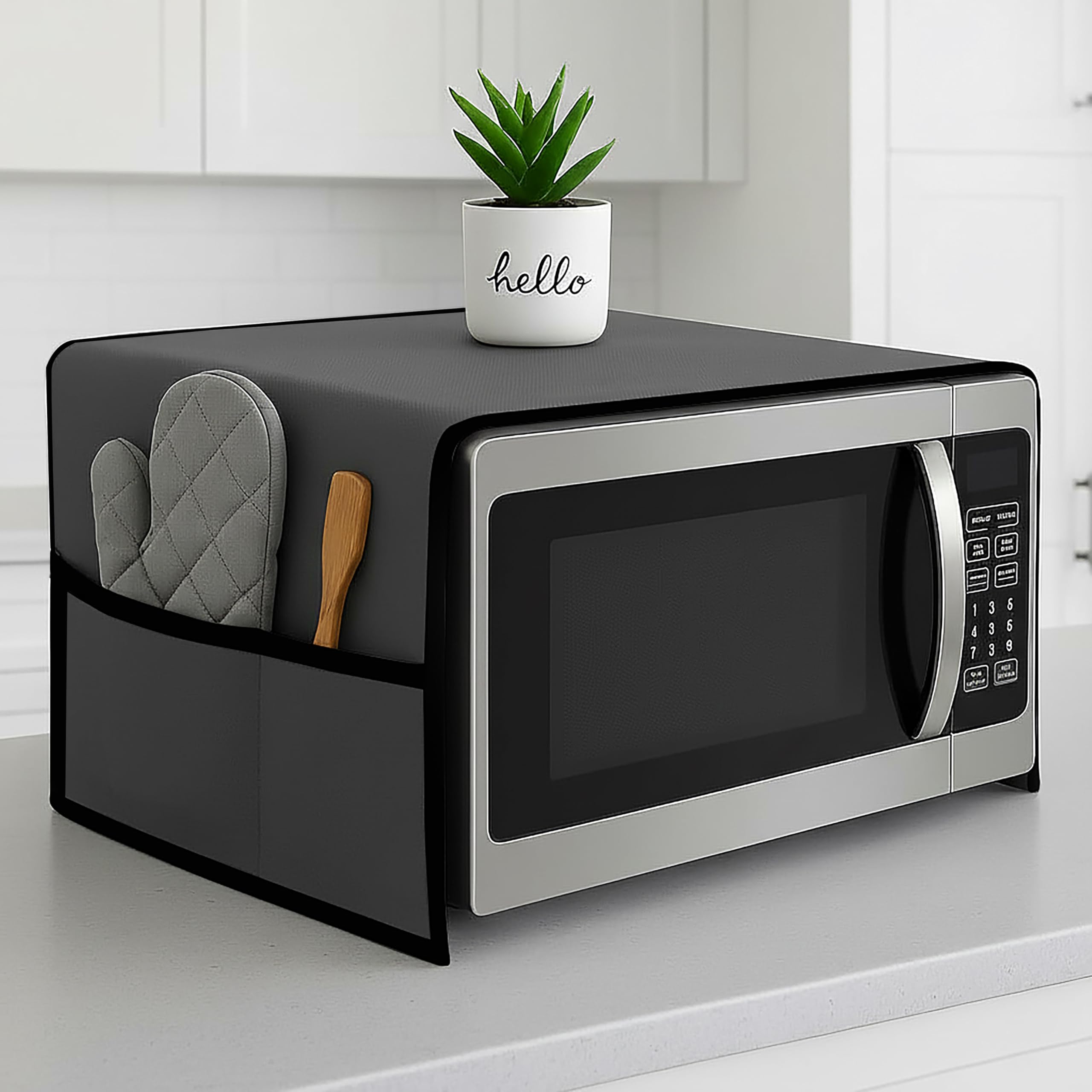 Microwave Oven Cover - Protect & Decorate! -10
