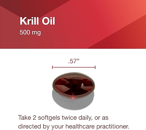 Miniatura 7 de Protocol Aceite de krill 500 mg - Suplemento de aceite de krill - DHA y EPA - con astaxantina - Soporta corazón, cerebro, articulaciones* - Sin OMG