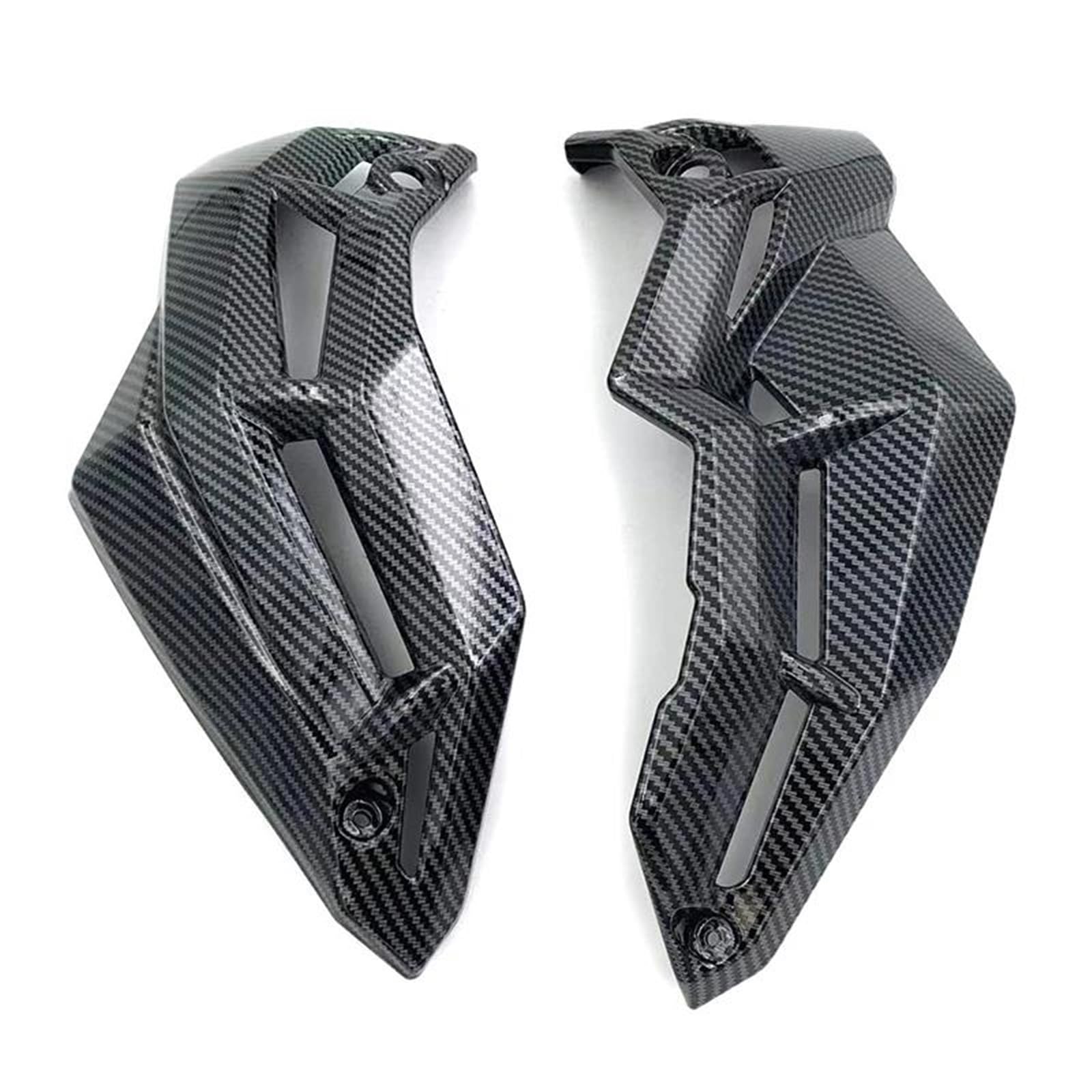 kit de carénage Protection du Panneau Inférieur du Moteur De La Moto pour Z900 2017 2018 2019, Couvercle De Spoiler, Accessoires(Carbon Look)