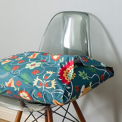 Miniatura 5 de SUSYBAO Juego de funda de edredón de 3 piezas, 100% algodón natural, diseño de flores, moderno, geométrico, con cremallera, 1 funda de edredón y 2