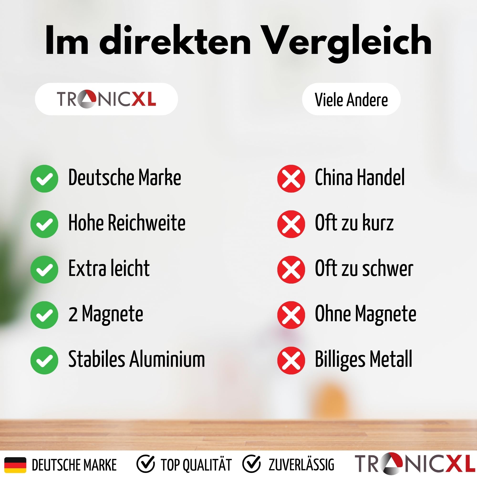 TronicXL 5 pinzas de aluminio con imán, ayuda de agarre de metal, para personas mayores, pinzas de basura, cocina, ayudantes cotidianos largas