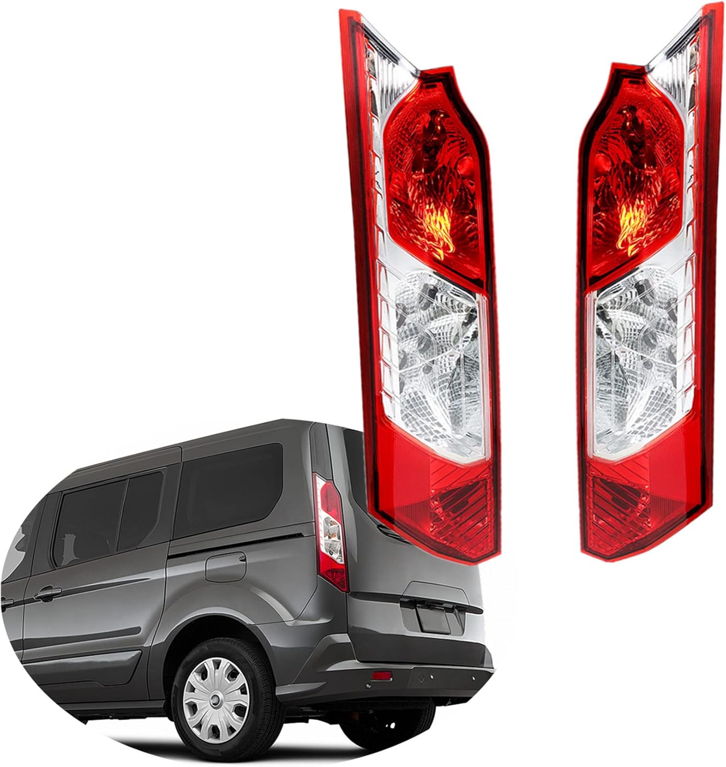 Rear Left Tail Light Assembly Replacement for TransitConnect 2014-2020 FO2800237 Driver Side