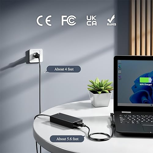 Miniatura 4 de Cargador de 180 W para Acer Nitro 5 7 V15 V17 V16 V14 16S AN515 AN517, Predator Helios 300 Gaming Laptop G3-571 G3-572 ADP-180MB K Cable de