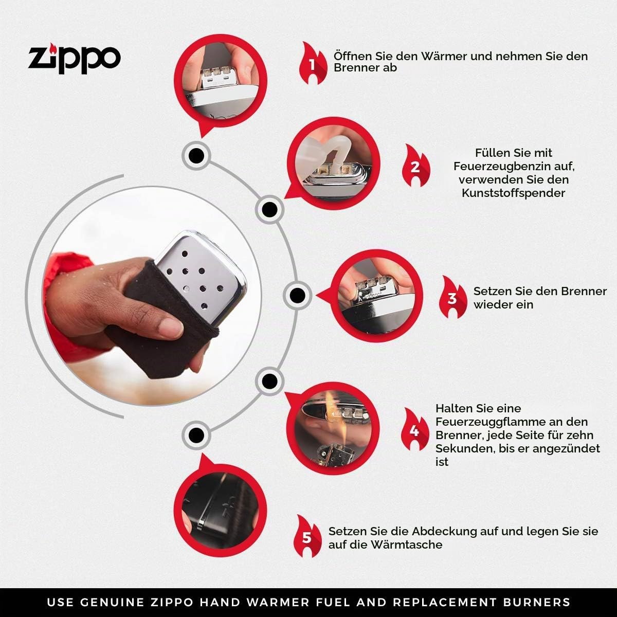 Zippo Wiederverwendbarer Handwärmer