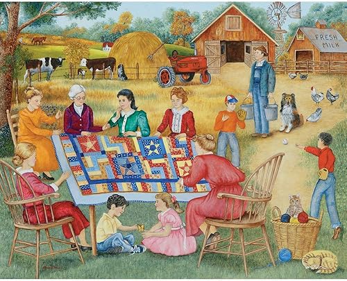 Miniatura 5 de Bits and Pieces - Paquete múltiple 4 en 1 - Rompecabezas de 300 piezas para adultos-Cada uno mide 16 x 20 pulgadas (18.1 in x 24.0 in) - Amigable