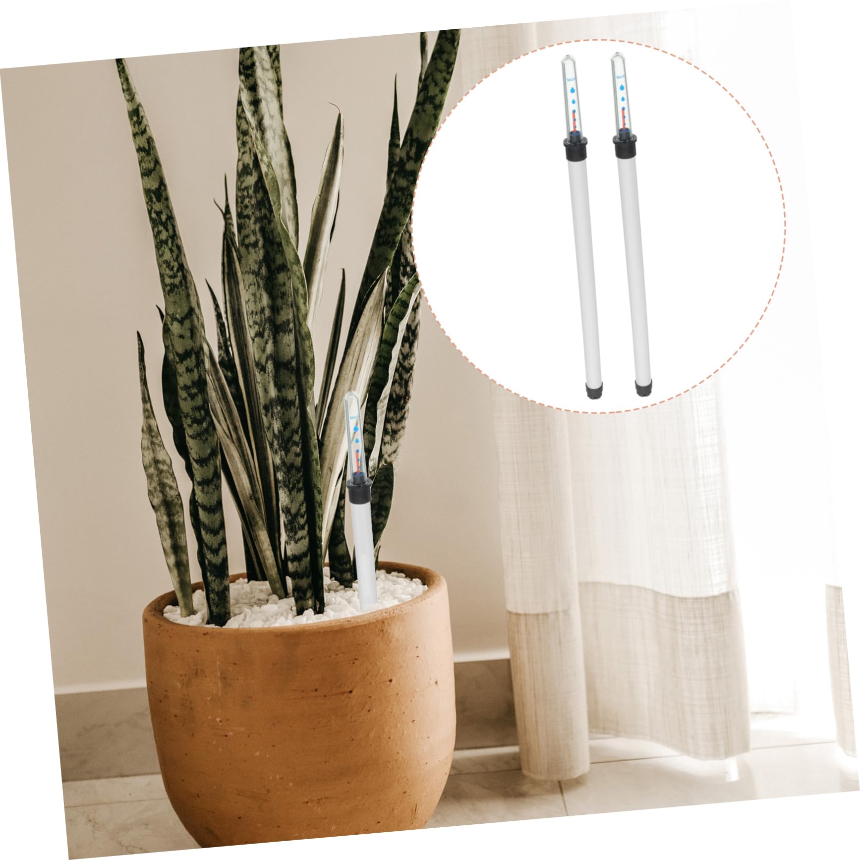 INOOMP 8pezzi Indicatori per Rilevatori umidità per Vasi Allerta Mancanza per e Giardinaggio e Facili Usare