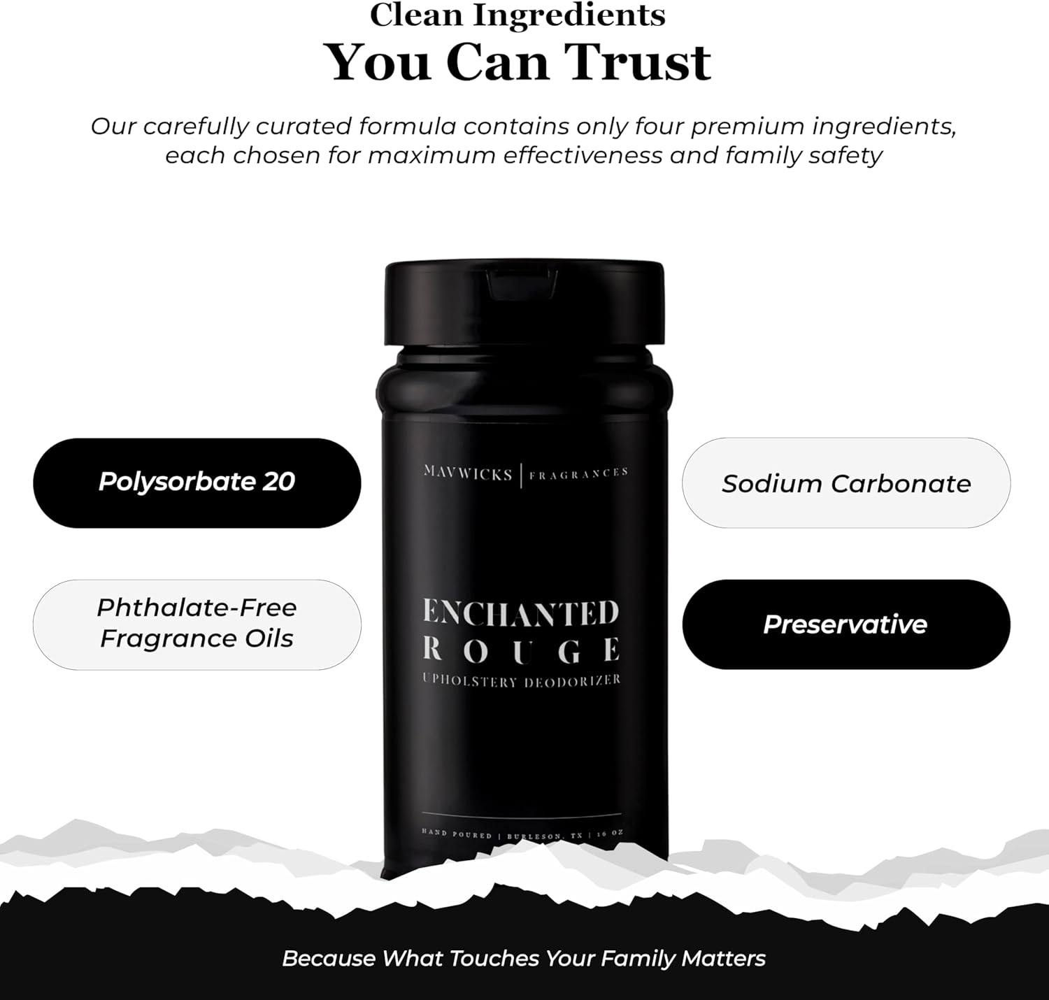 Fragrances - Upholstery Deodorizer (Enchanted Rouge) 16 Oz - Rug, Couch & Carpet Deodorizer - Vacuuming Powder, Pet Safe Carpet Freshener Powder - Odor Eliminator for Home - Image 7