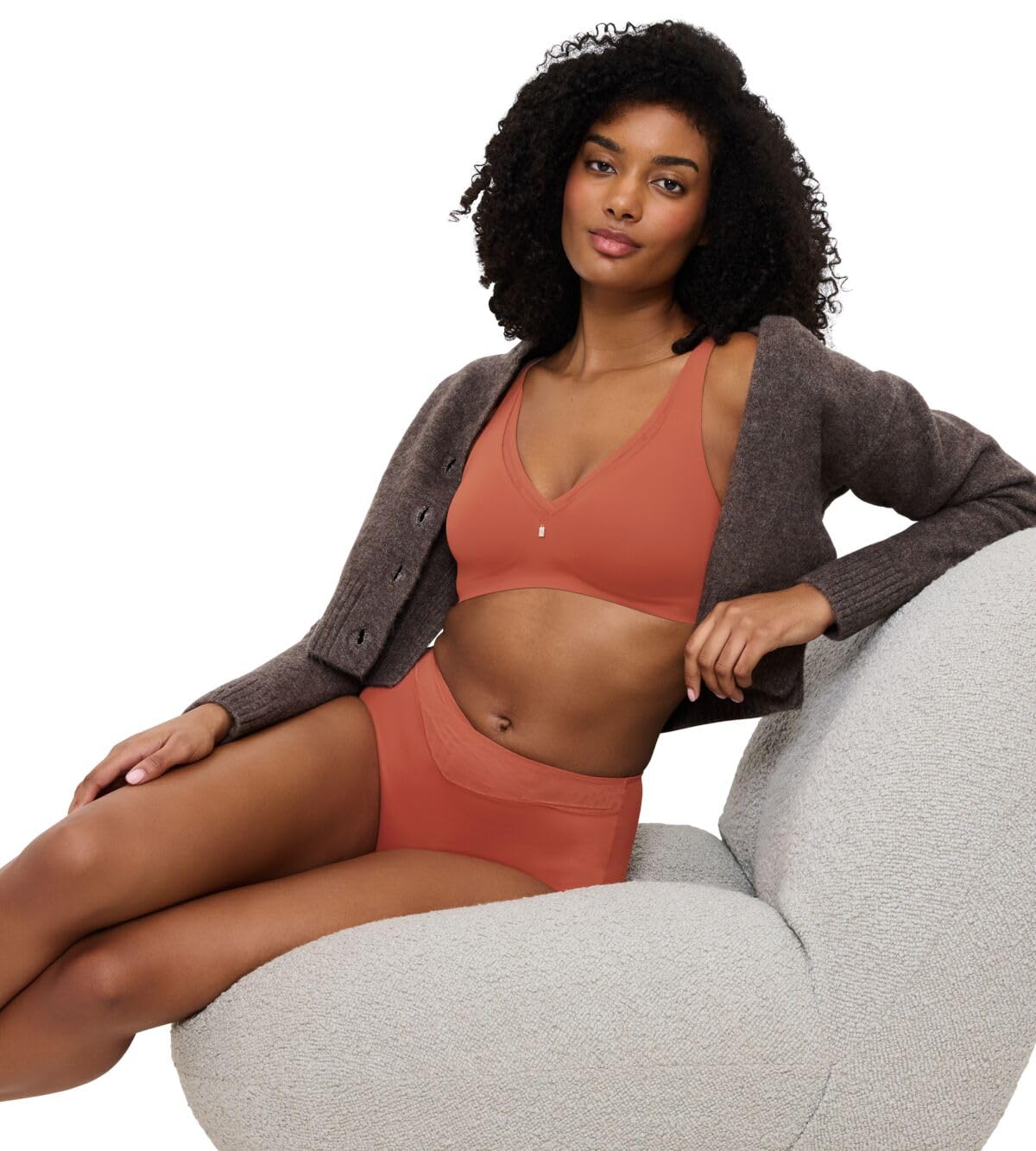 Triumph - True Shape Sensation T N01 - biustonosz minimalizujący bez fiszbin, Desert Sunset, 85E