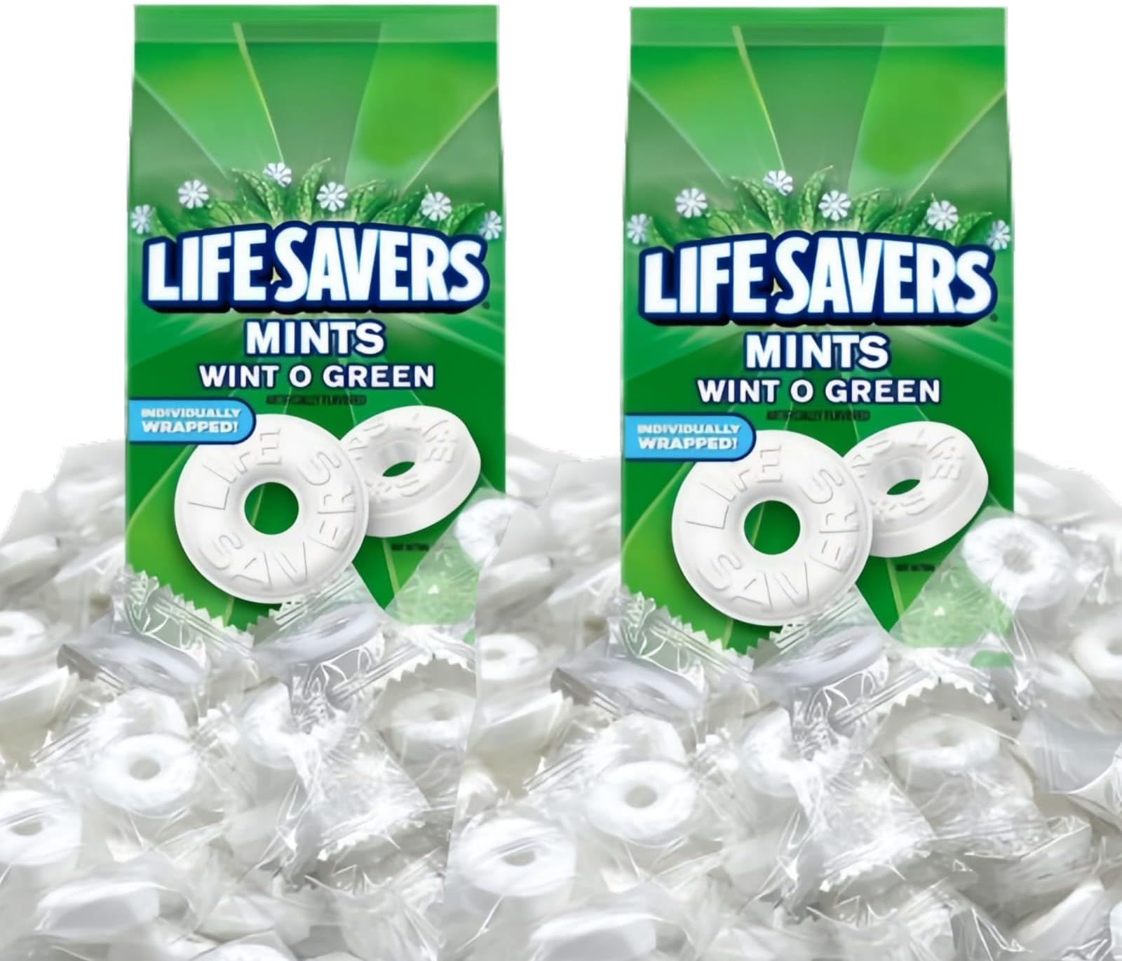 Life Savers Hard Candy Breath Mints & Refreshing Taste Flavored Individually