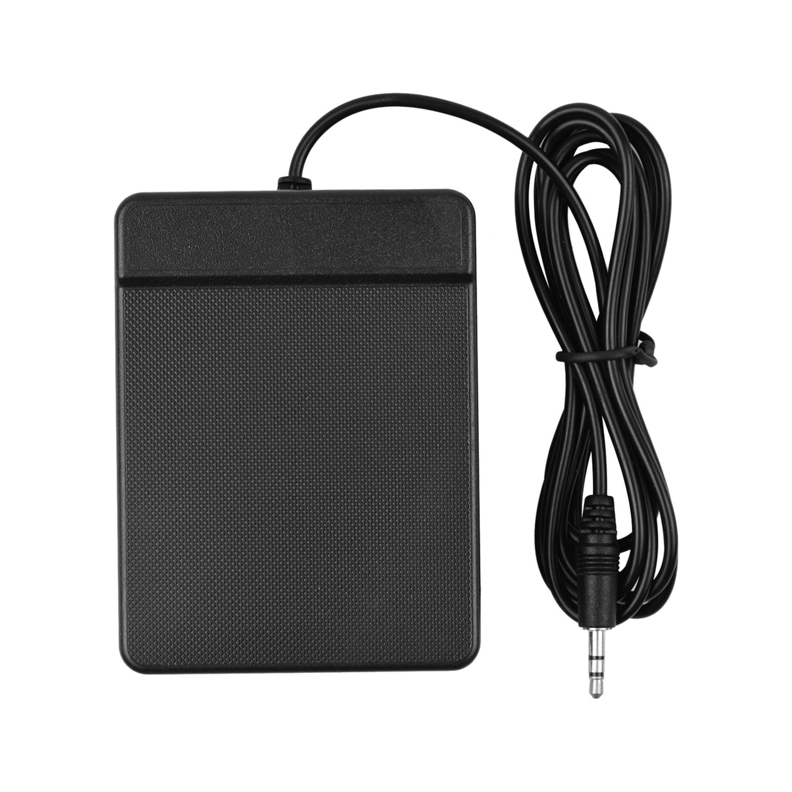 Pedale smorzatore di sostegno universale singolo, accessorio for controllo a pedale silenzioso adatto a tastiera elettronica, pianoforte pieghevole a mano(6.35mm)