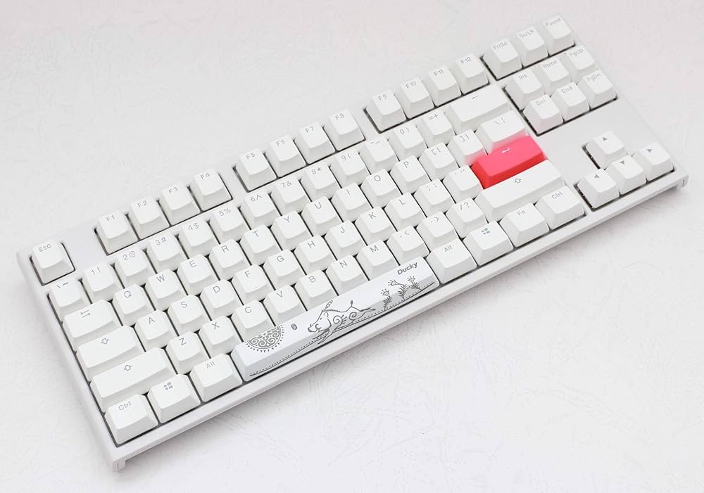 Ducky One 2 RGB TKL 80％ version Amazon.com: Ducky One 2 RGB 80% Mechanical Keyboard: Cherry