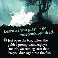 Vista 3 de Storyfold Wildwoods - Juego de mesa de aventura narrativa en solitario Juego de libro de cuentos inmersivo, mecánico único de cartas de río