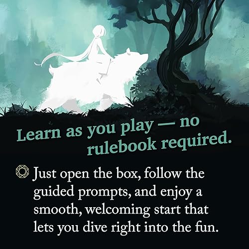 Miniatura 3 de Storyfold Wildwoods - Juego de mesa de aventura narrativa en solitario  Juego de libro de cuentos inmersivo, mecánico único de cartas de río,