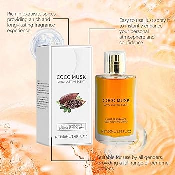 香水　COCOMUSK LOMG-LASTING SCENT Amazon.com : Coco Musk Eau de Parfum Spray for Men & Women