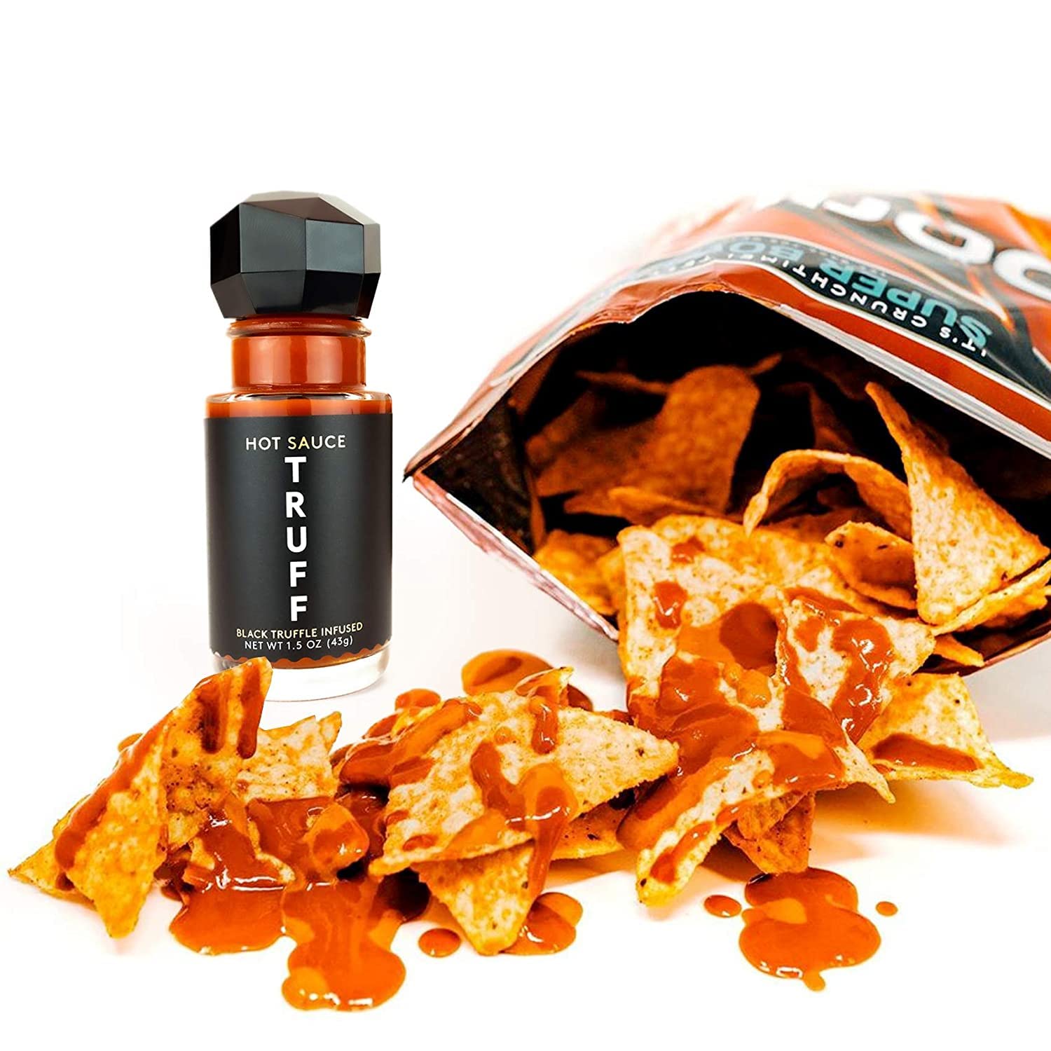 TRUFF Hot Sauce 4Pack Mini Set, Portable Travel Bottles