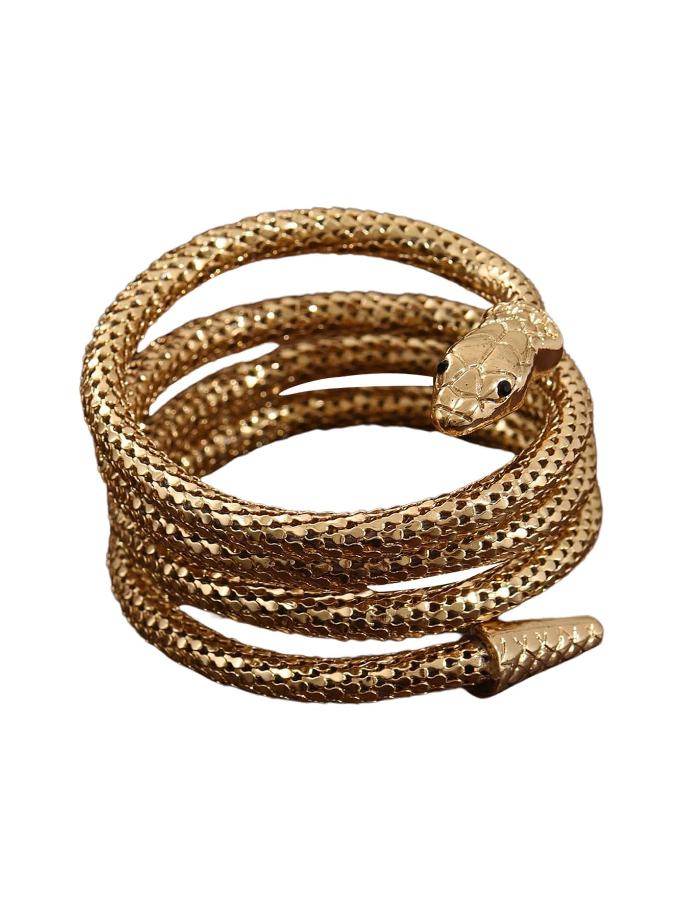Floerns Women's Snake Anklet Bracelet Wrap Twistable Punk Choker Accessories Halloween