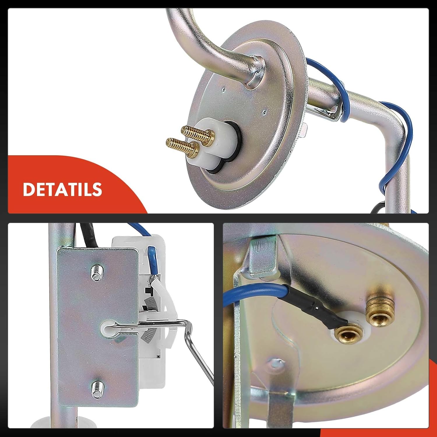 A-Premium Fuel Tank Sending Unit Compatible with Ford Maverick & Mercury Comet, 1971 1972 1973 1974 1975, 2.8L 3.3L 4.1L 4.7L 5.0L, Replace# D1DZ9275A