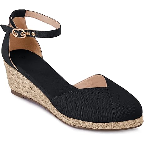 Time to Shine: Women's Espadrille Sandals with Ankle Strap