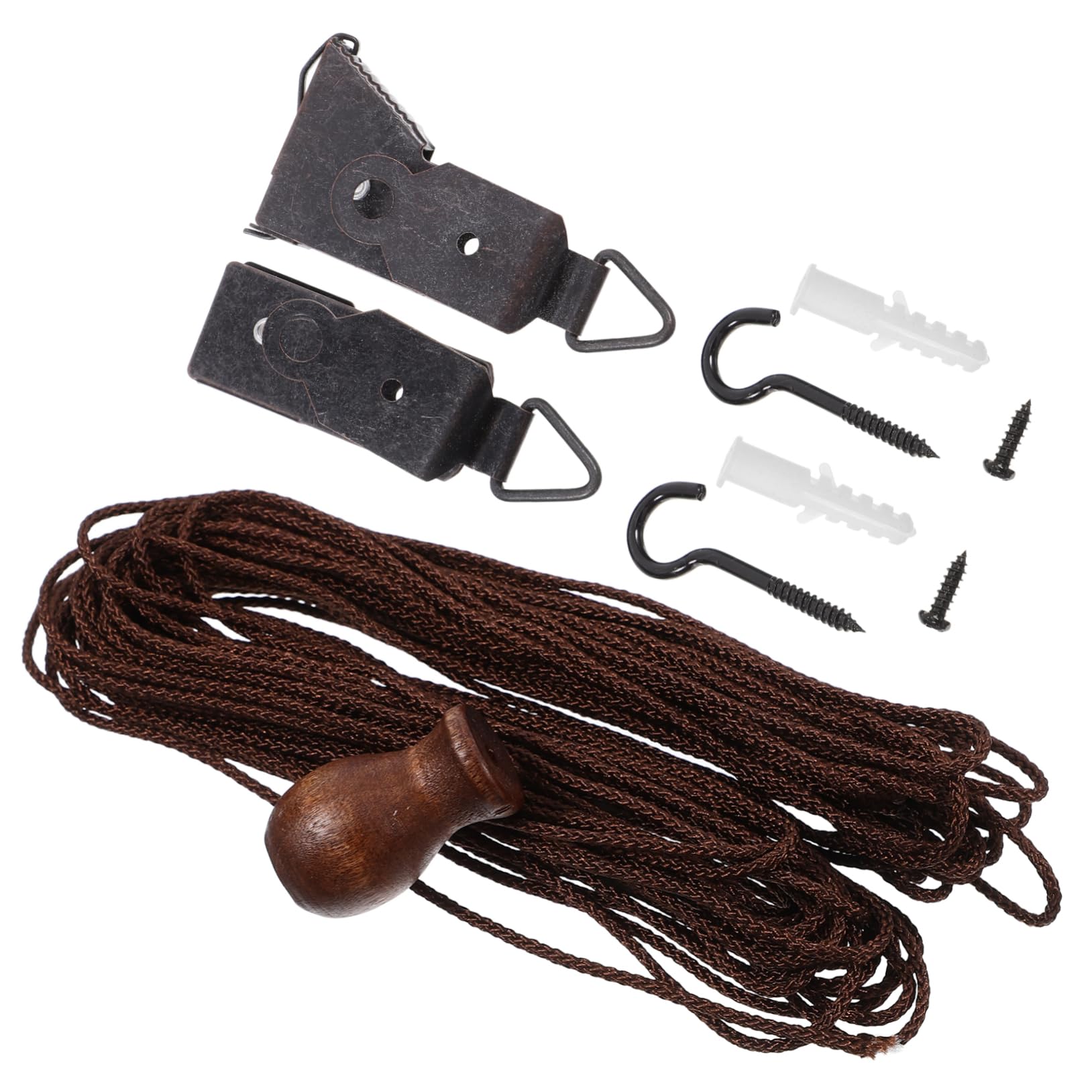 Veemoon Home Roller Blind Fittings Blind Cord Holder Repair Cord Kit Easy to Install for Shades Blinds