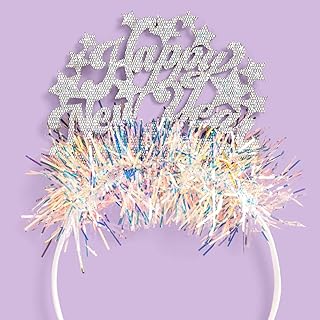 New Years Eve Headband - Fits Adult + Child - NYE 2023, Happy New Years Decorations, NYE Hair Accessory