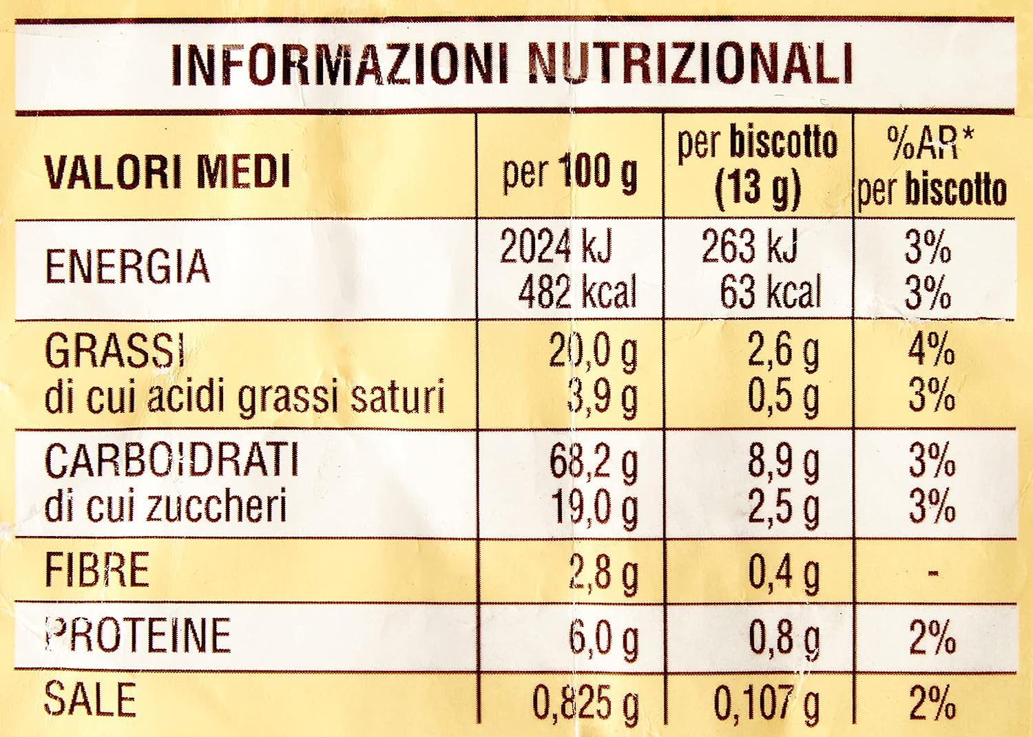 Mulino Bianco: "Macine" Shortbread cookies Cream - 12.3 Oz (350g) Pack of 3 [ Italian Import ] …