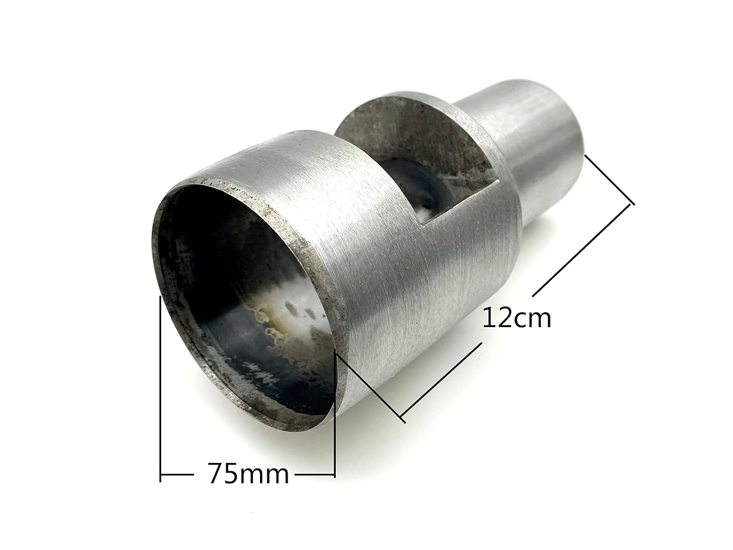 Round Leather Hole Puncher Hollow Gasket Cutting Cutter Punch Sets Tools for Cut Leather Rubber Paper Fabric Soft Material 3 Inches / 75mm S414