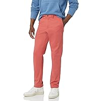 Amazon Essentials Pantaloni Chino Elasticizzati Casual vestibilità Sportiva (Disponibili)