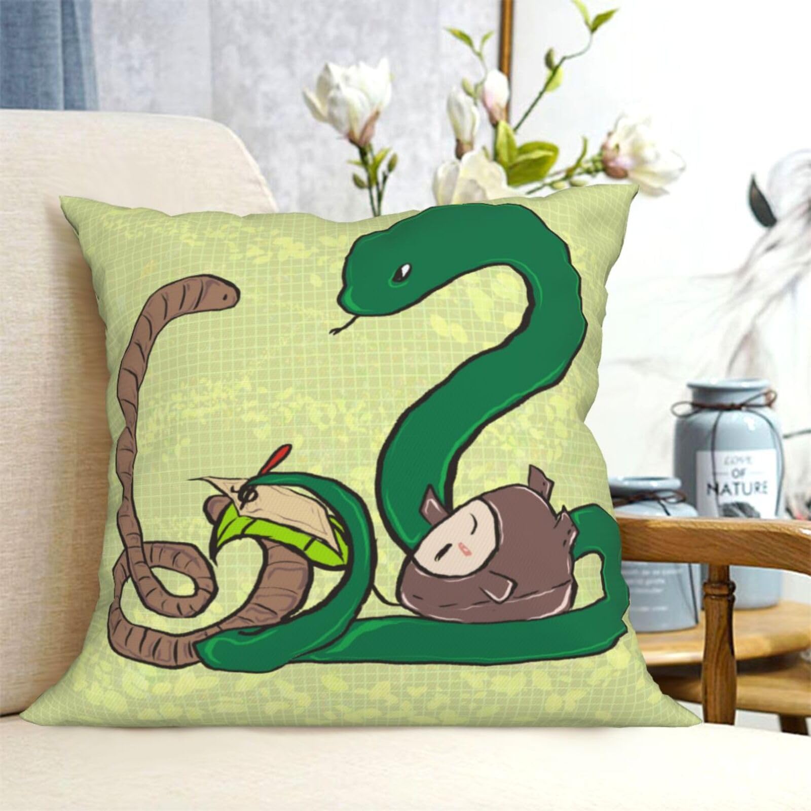 Amazon.co.jp: Siulas クッションカバー 18x18インチ ヒマワリの種