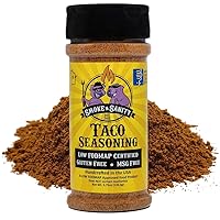 Vista 1 de Smoke n Sanity Condimento para tacos – Condimentos bajos en FODMAP con certificación Monash – Condimento para tacos sin gluten – Certificado Kosher