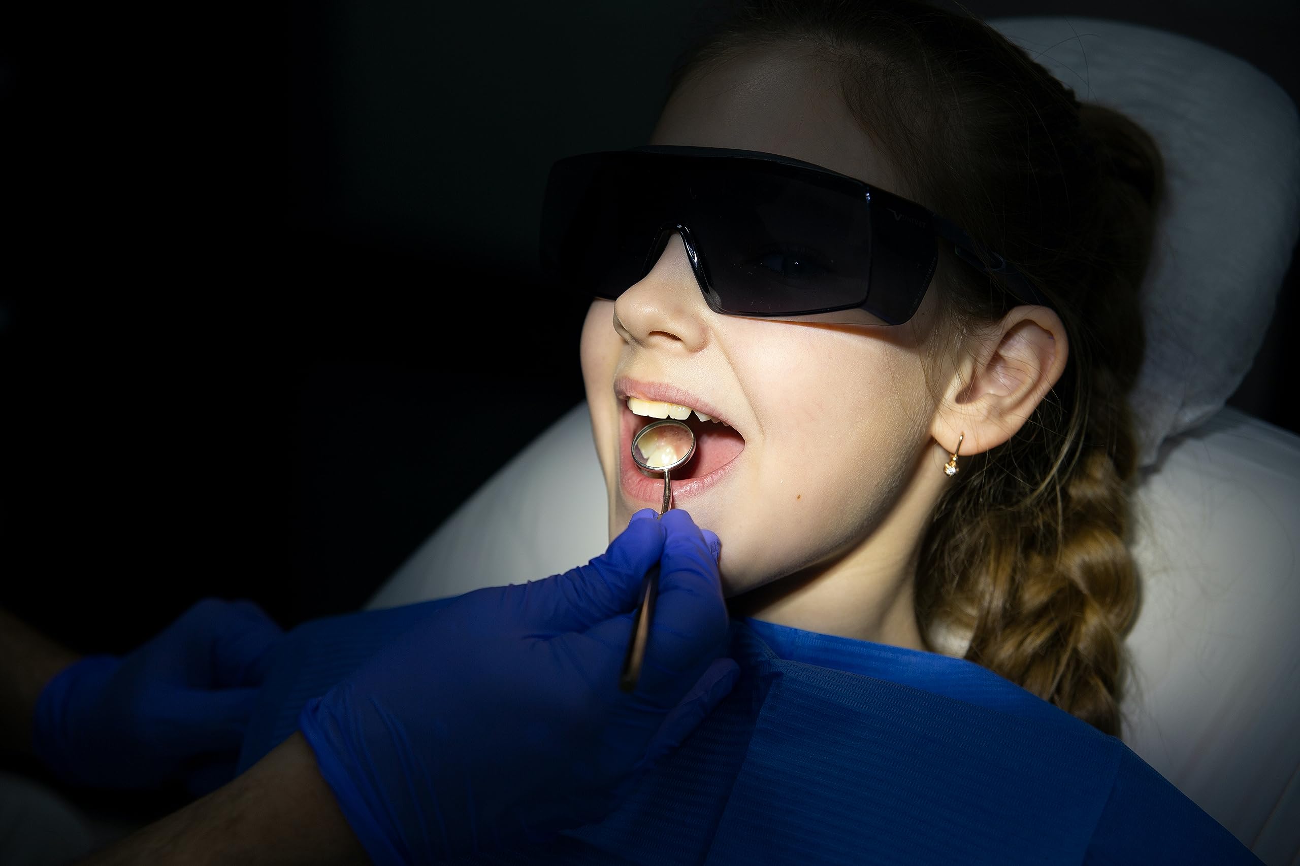 Lustro dentystyczne z uchwytem, lusterko do zębów stal nierdzewna narzędzia dentystyczne do kontroli czyszczenia zębów, higieniczne lustro do codziennego użytku CE