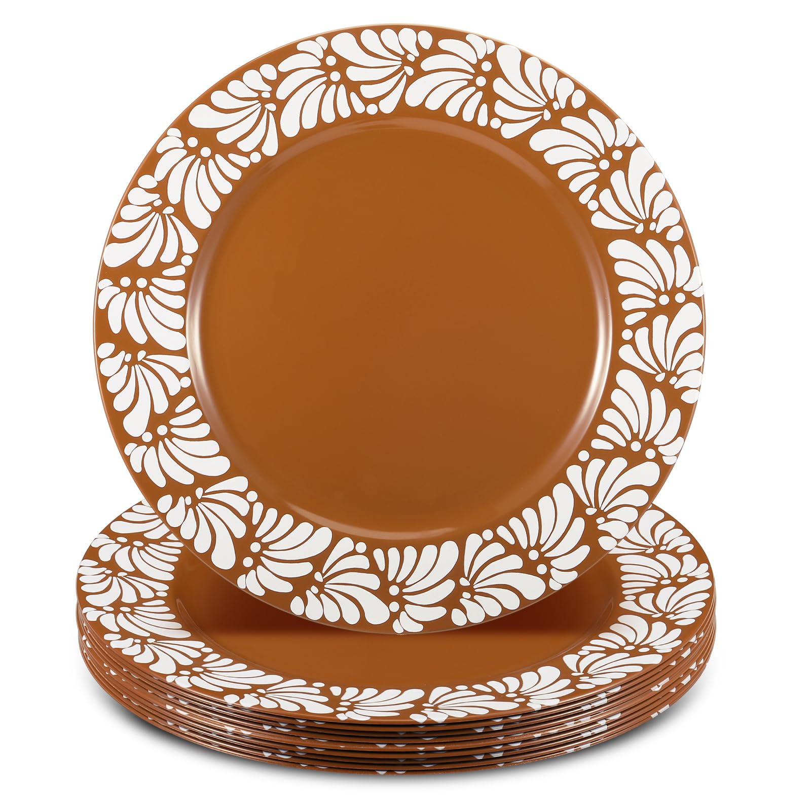 TALAVERA EL CARMEN★希少！大皿(飾り皿) Amazon.com: Jinei 10 Pcs 13 Inch Platos De Barro Floral Mexican