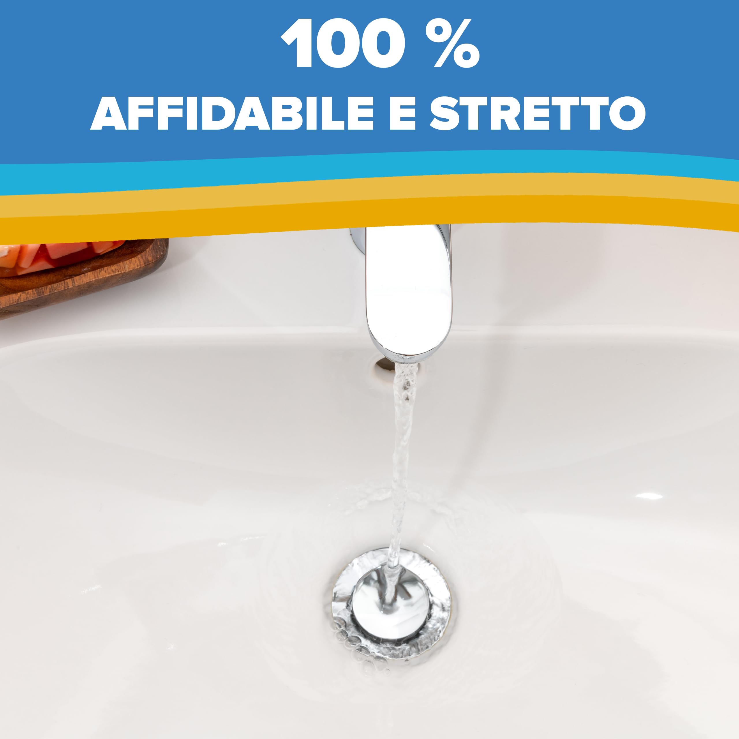 Tappo Per Lavello In Acciaio Inox - Diametro 40 Mm, Regolabile In Altezza, Con Guarnizione - Foto 2