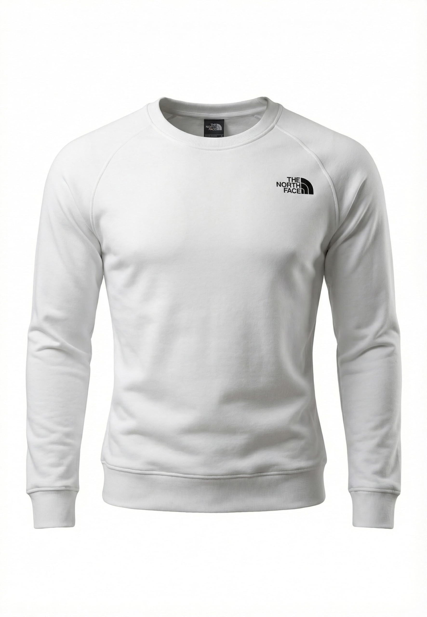The North Face Men's Raglan Box Nse Crew Sweatshirt, Tnf White, L