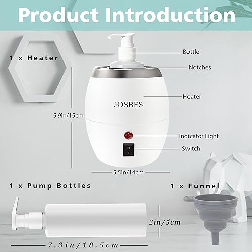 Miniatura 6 de Accesorios profesionales para sillas de salón y spa, calentador de aceite de masaje, calentador de loción, control de temperatura de un solo toque,