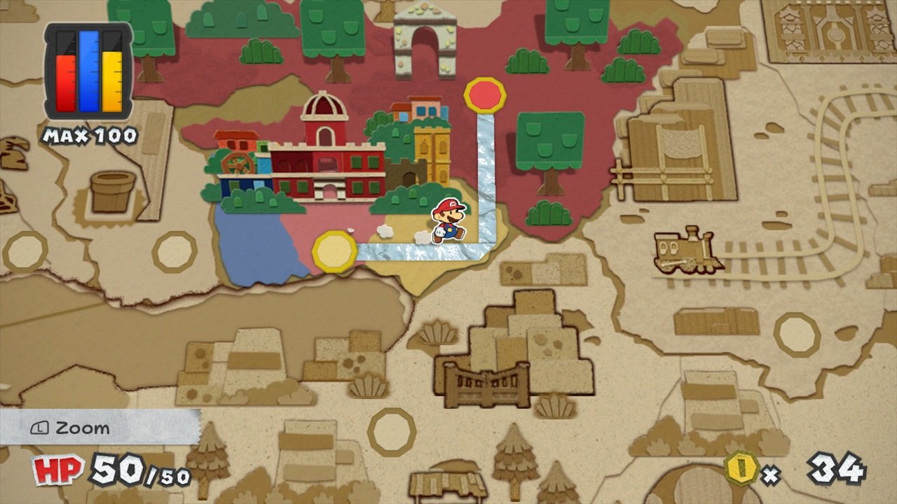 Paper Mario: Color Splash - Nintendo Wii U