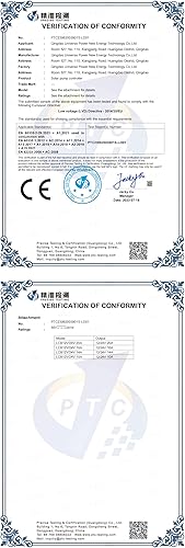 Miniatura 4 de Controlador de bomba solar, LCB 10A, controlador de bomba de CC, impulsores de corriente lineal utilizados en aplicaciones de bombeo directo solar;